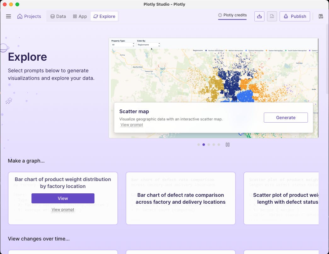 Plotly Studio product view 3