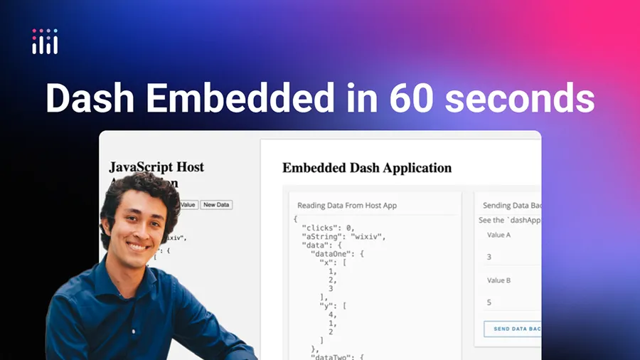 Dash Embedded in 60 seconds