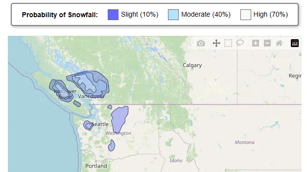 snow dashboard polygons