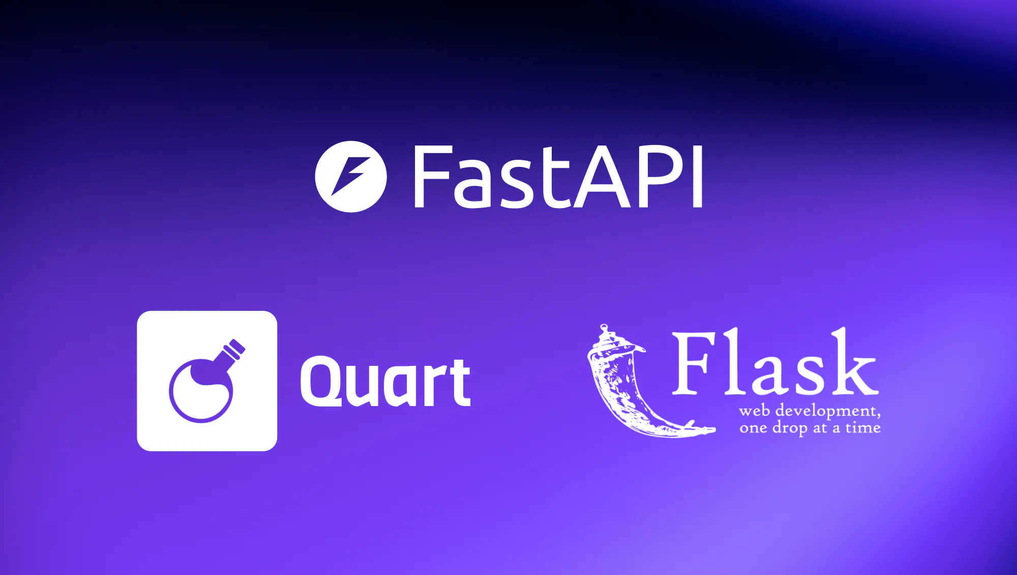fastAPI and Quart dash 4.2