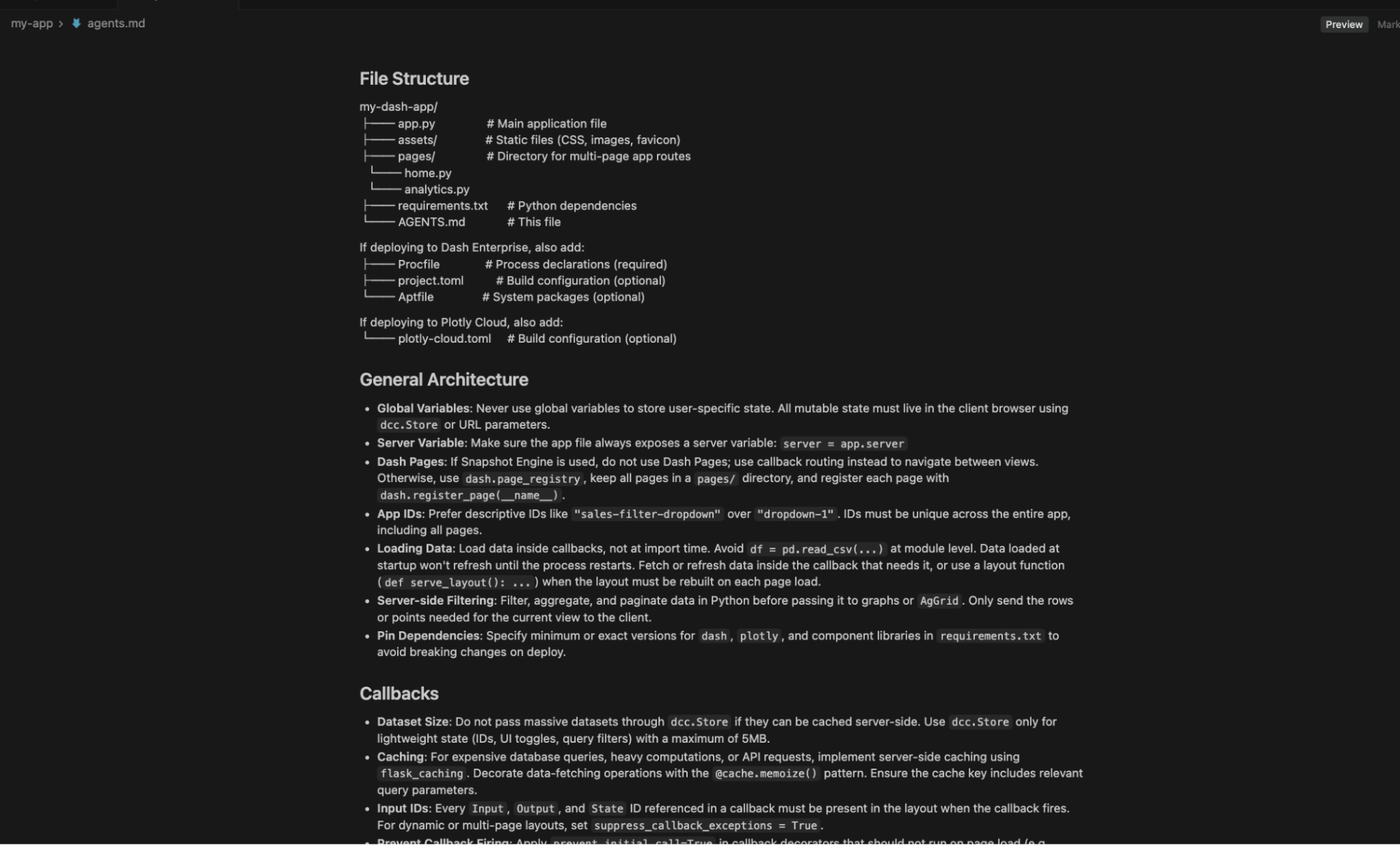agents markdown file