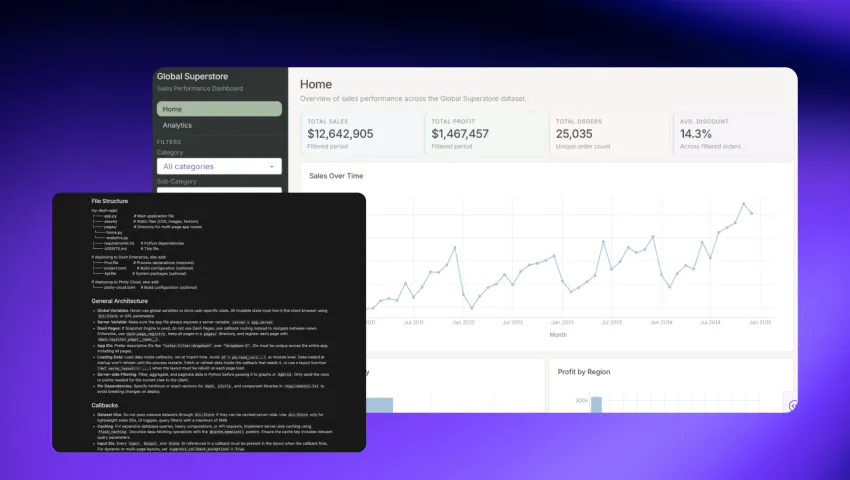 Dash Technology Building Dash Apps with AI Coding Agents