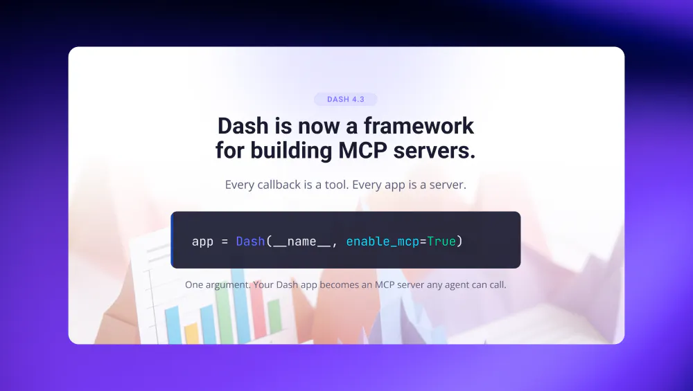 Dash is a framework for building MCP servers