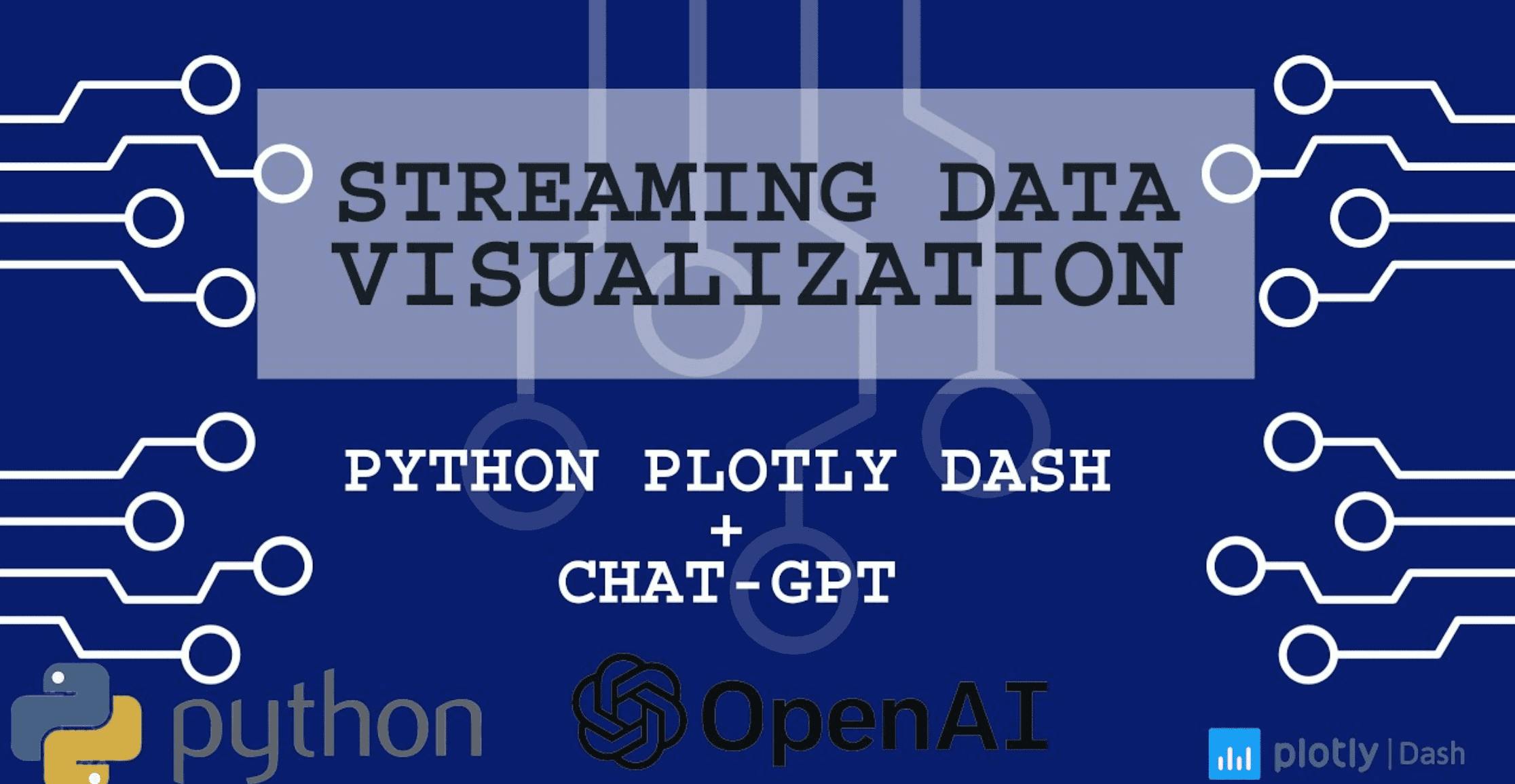 Visualize Live Streaming Data in 7 MINUTES with Plotly Dash and ChatGPT!