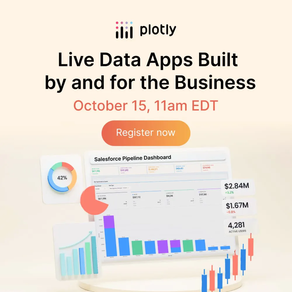 Sign up for the upcoming webinar: Live Data Apps Built by and for the Business