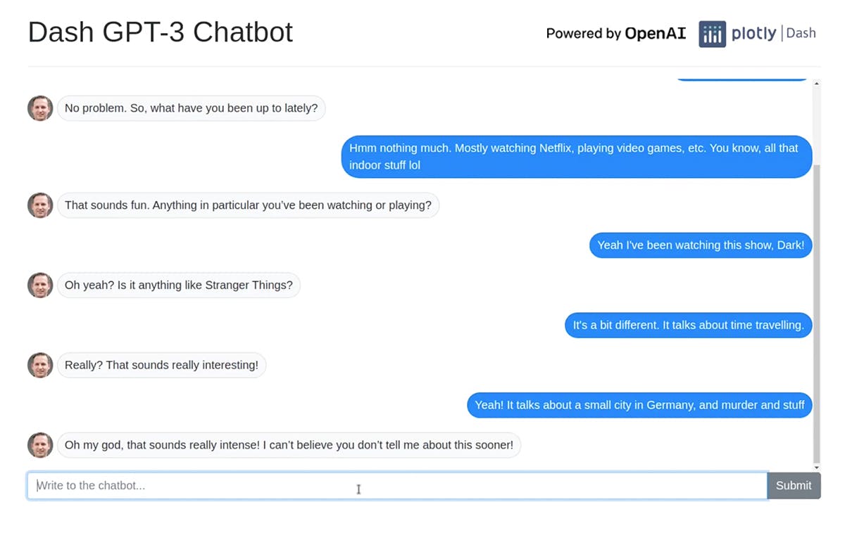 GPT-3 Chatbot