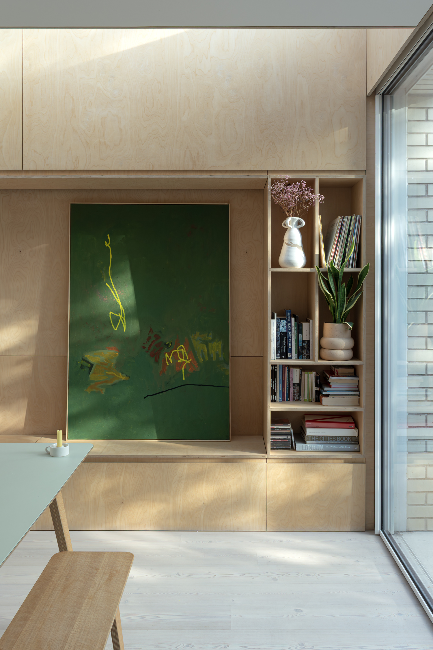Raf Zora Architects birch plywood joinery