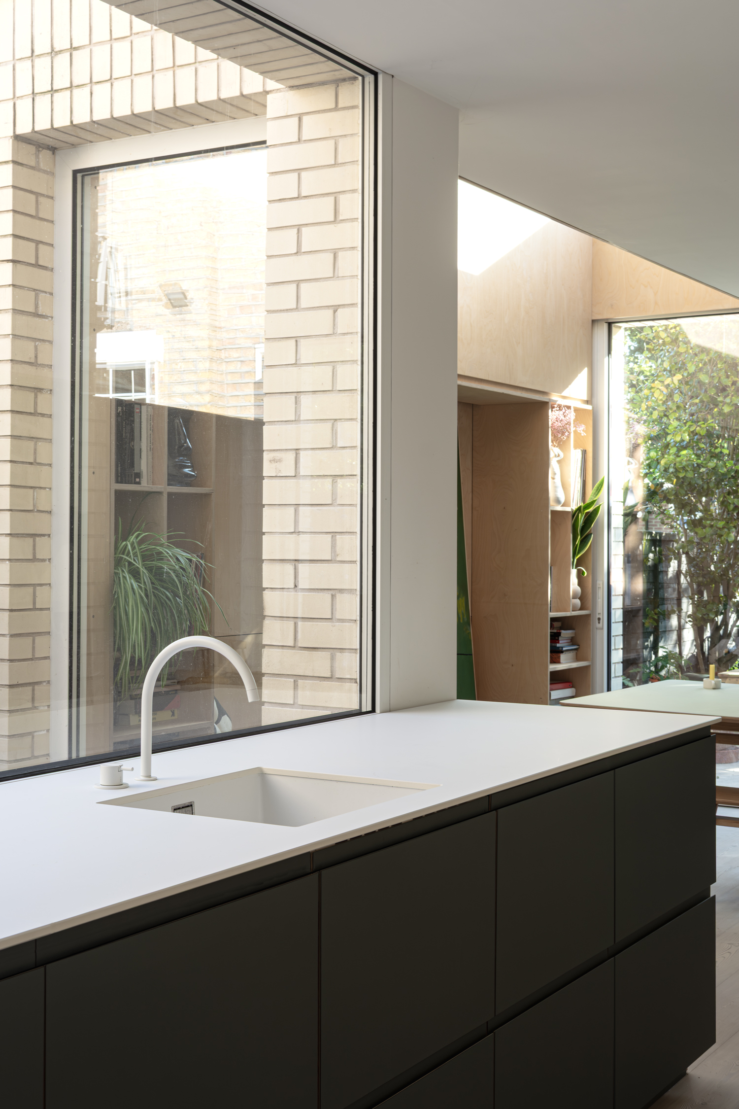Plykea Fenix faced birch plywood kitchen