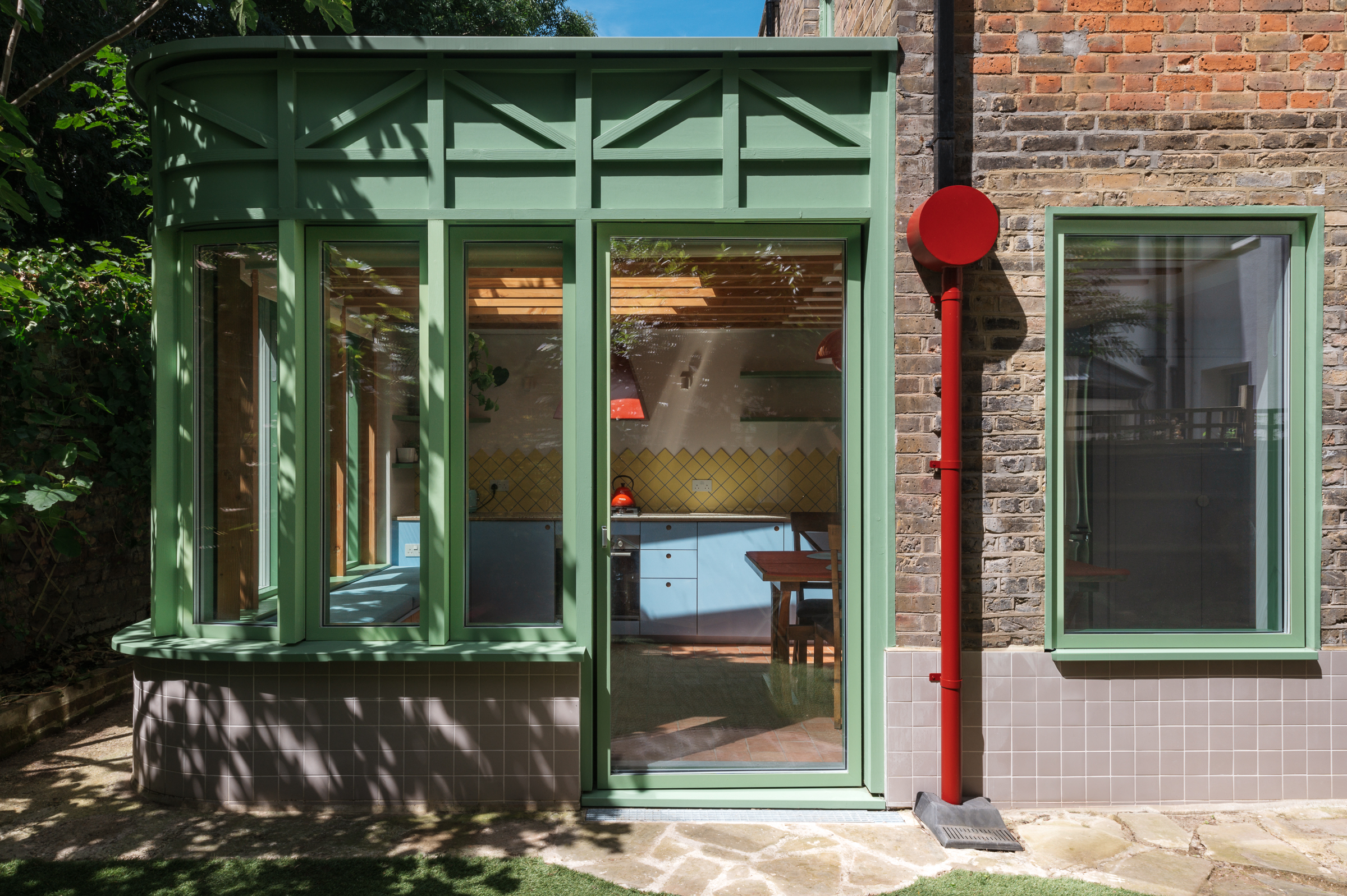 External view of extension