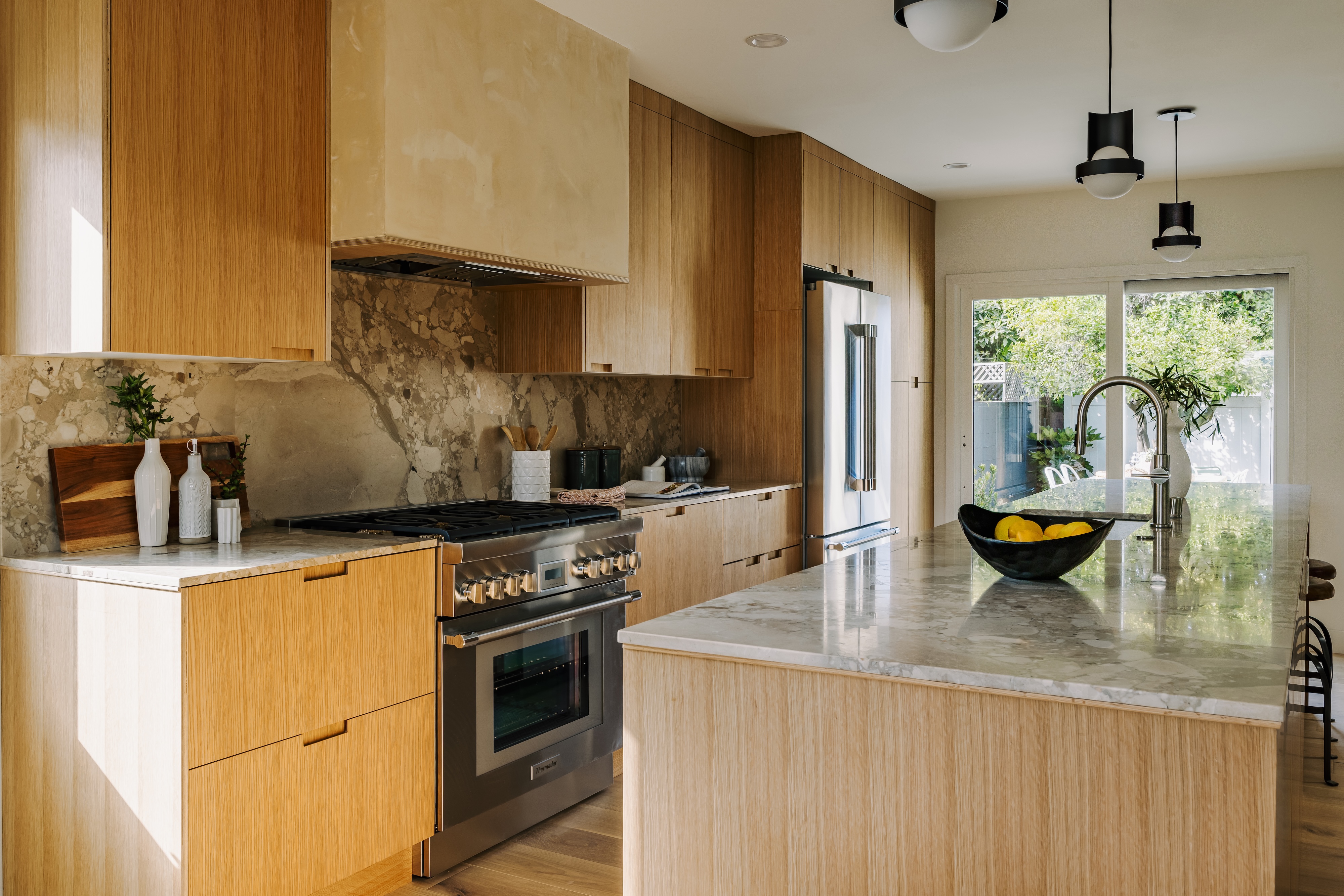 Plykea oak plywood kitchen 