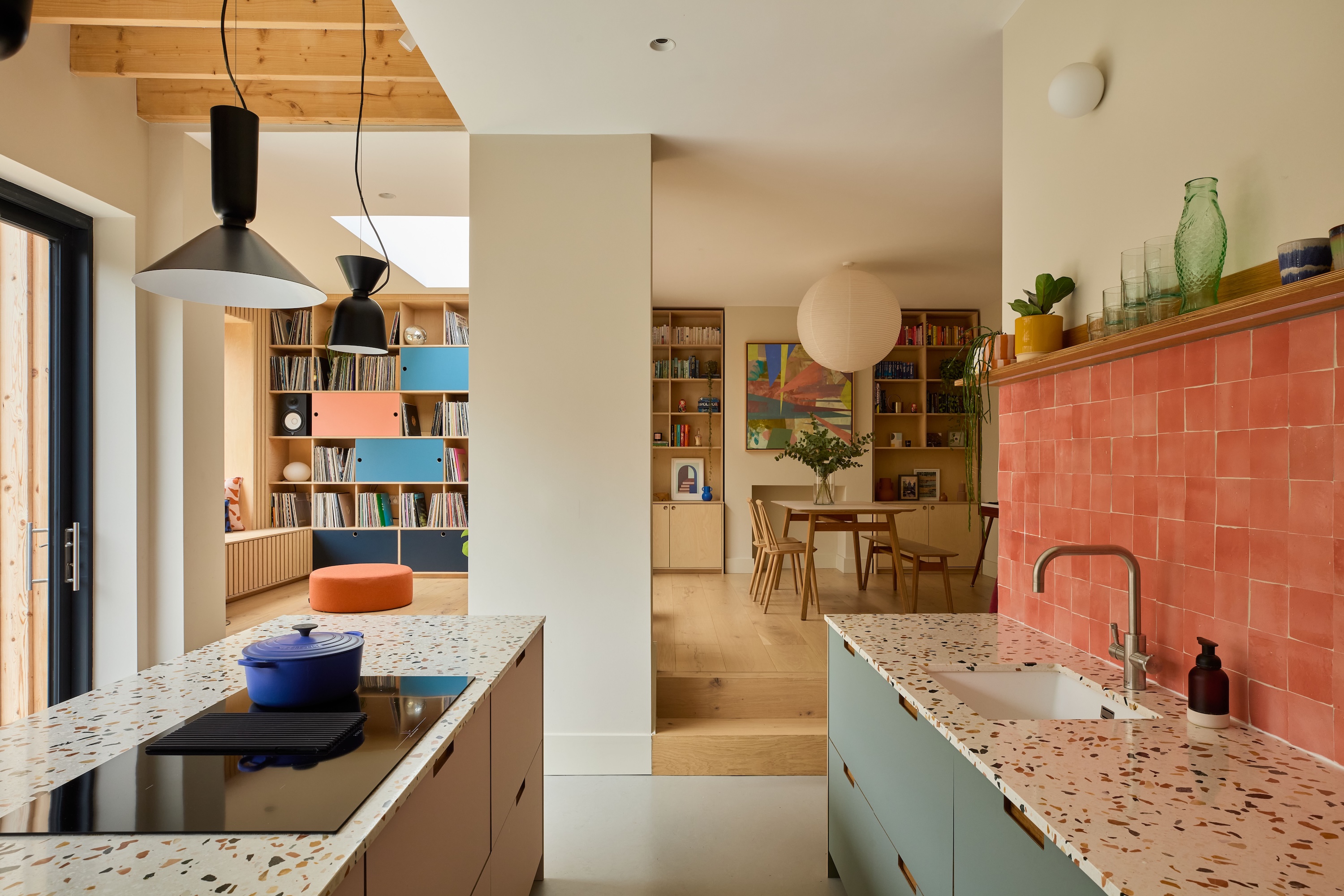 Plykea Fenix Verde Kitami plywood kitchen fronts