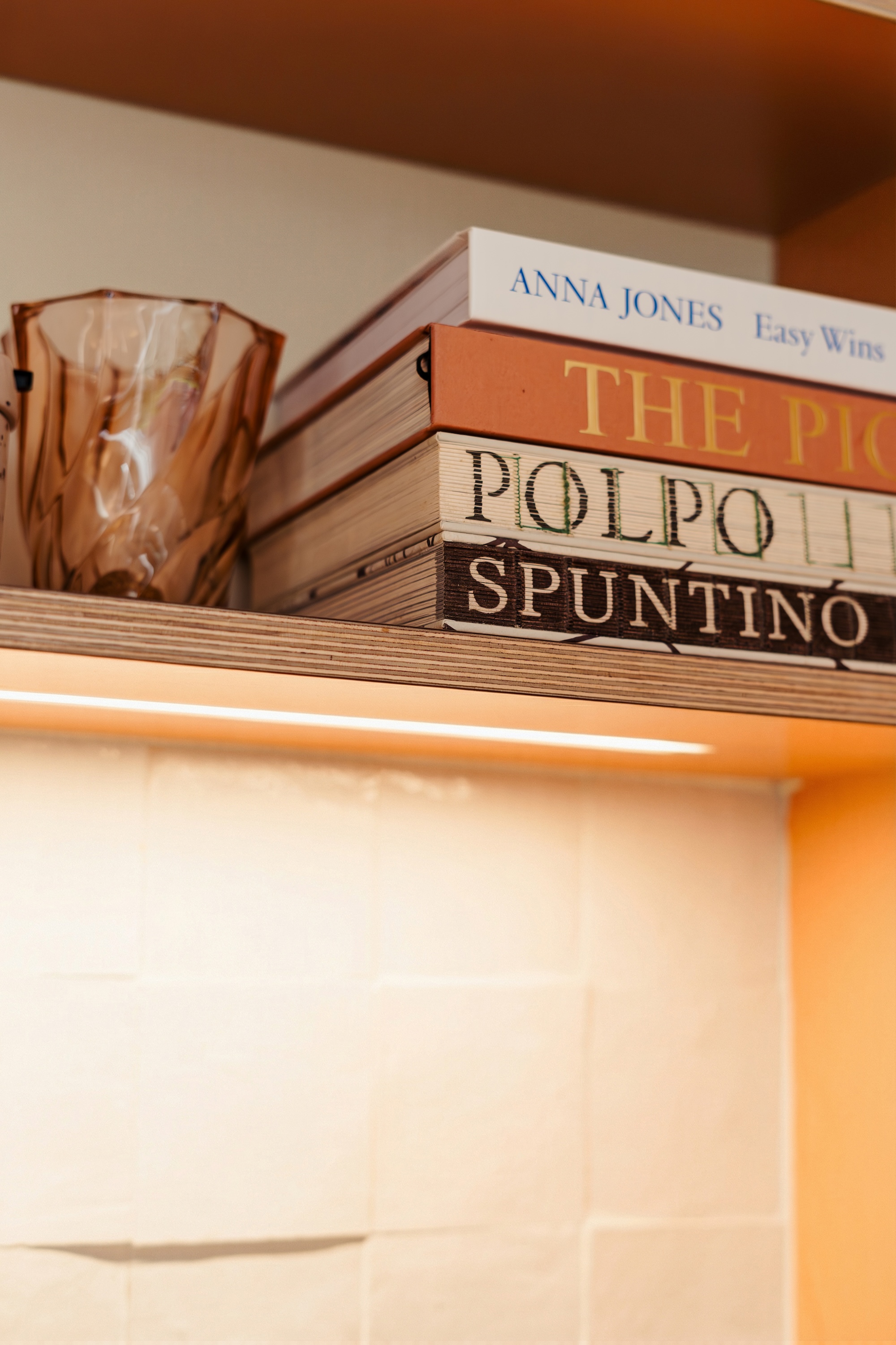 Plykea Formica Earthenware birch plywood shelf