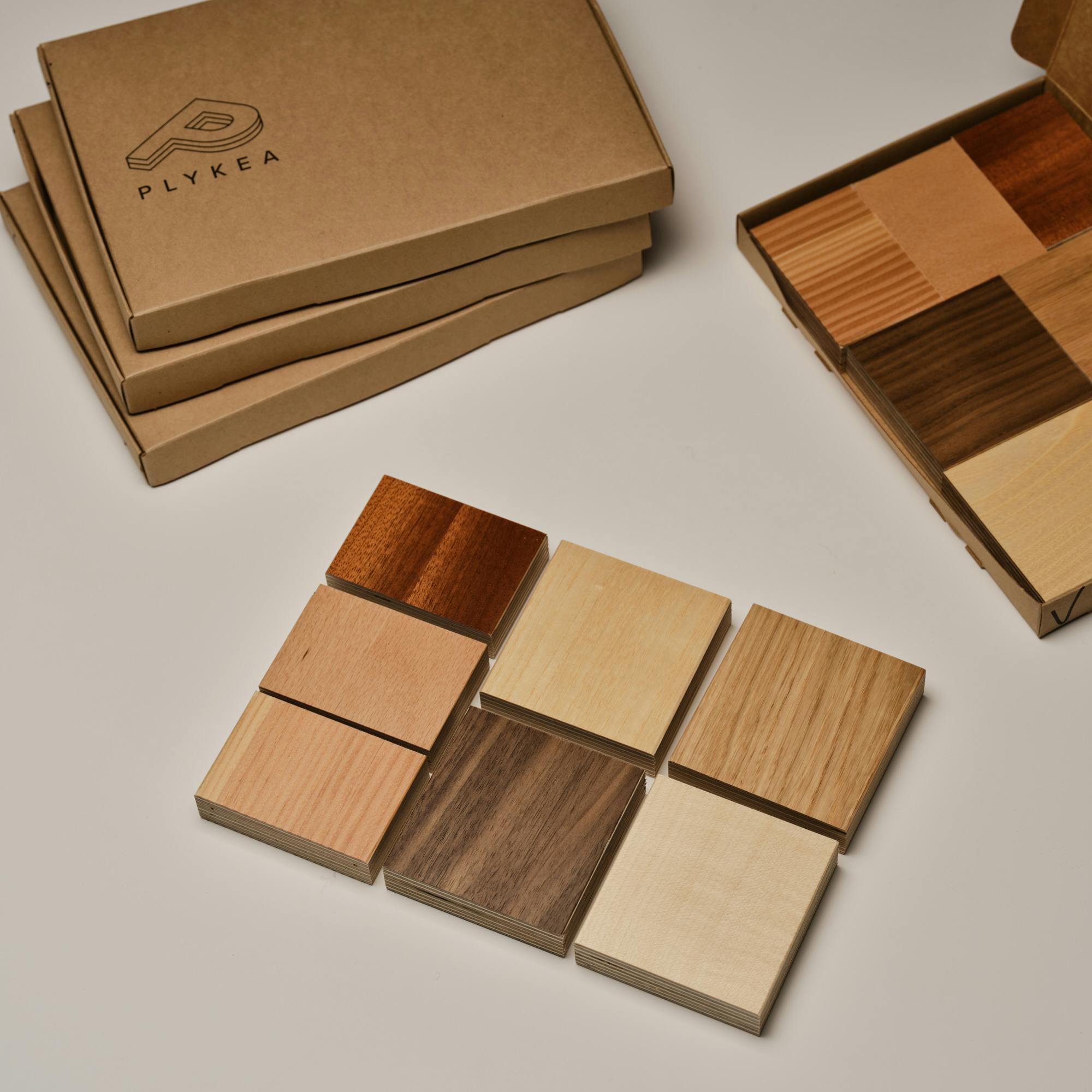 Plykea wood veneer plywood kitchen sample pack Plykea wood veneer plywood kitchen sample pack