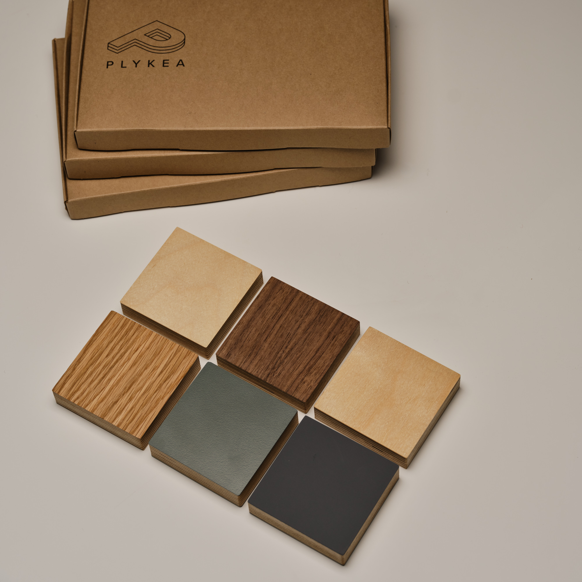 Plykea plywood kitchen sample packs