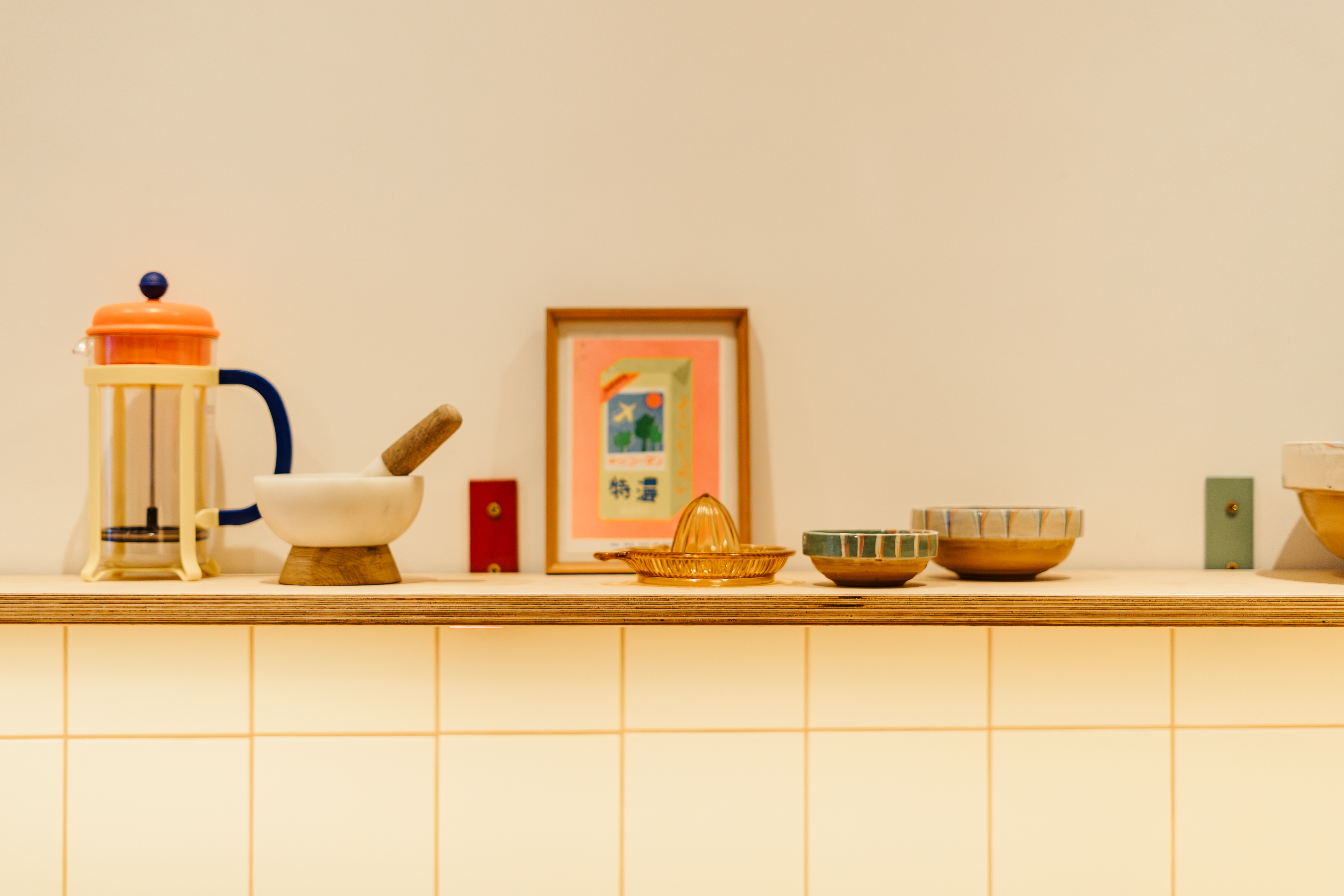 Plykea Plywood Kitchen Shelf