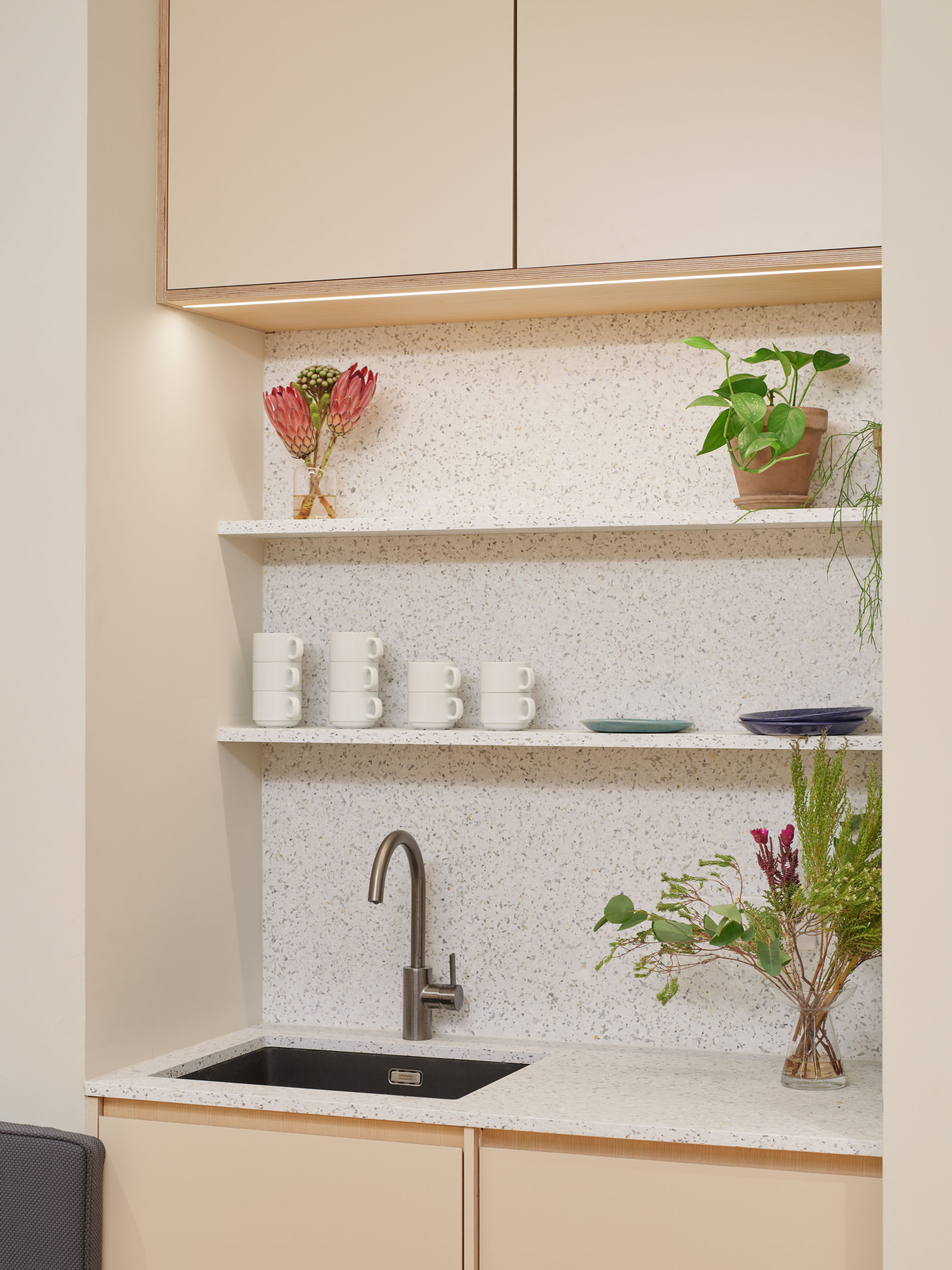 Plykea Formica Cygnet plywood doors for IKEA Metod