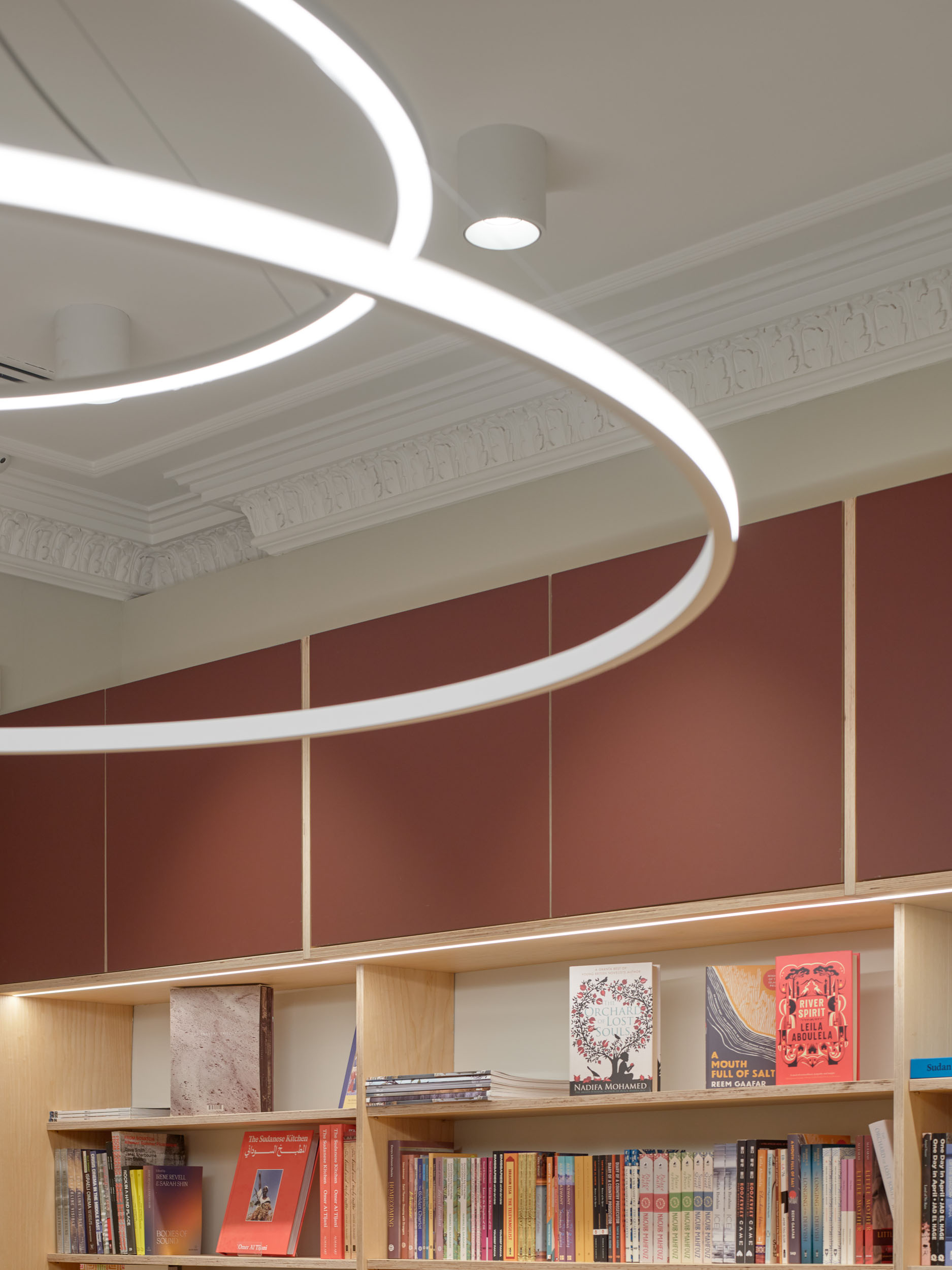 Plykea Fenix Rosso Jaipur plywood doors for IKEA Metod + ash-veneered plywood