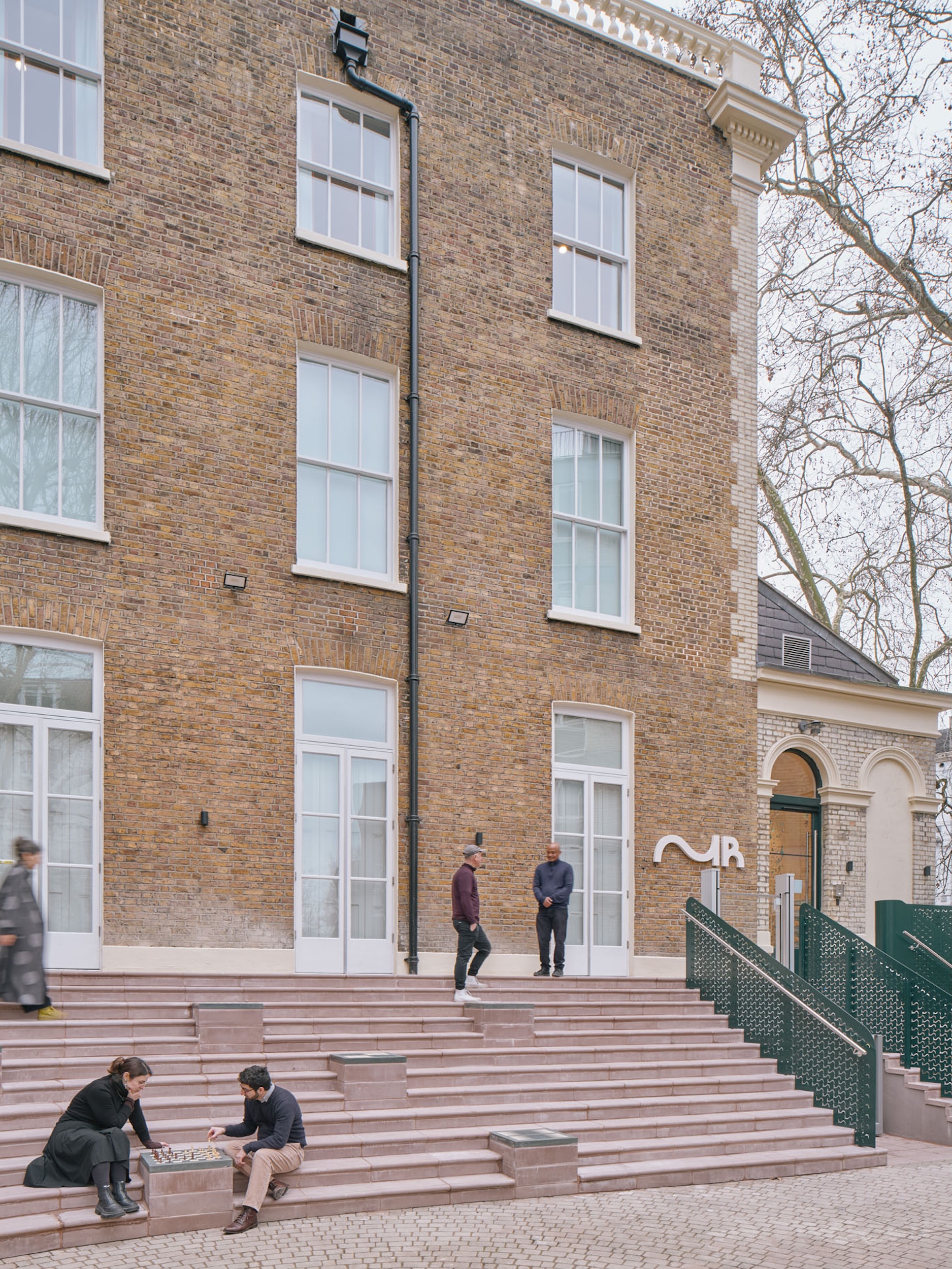 Mosaic Rooms stepped amphitheatre