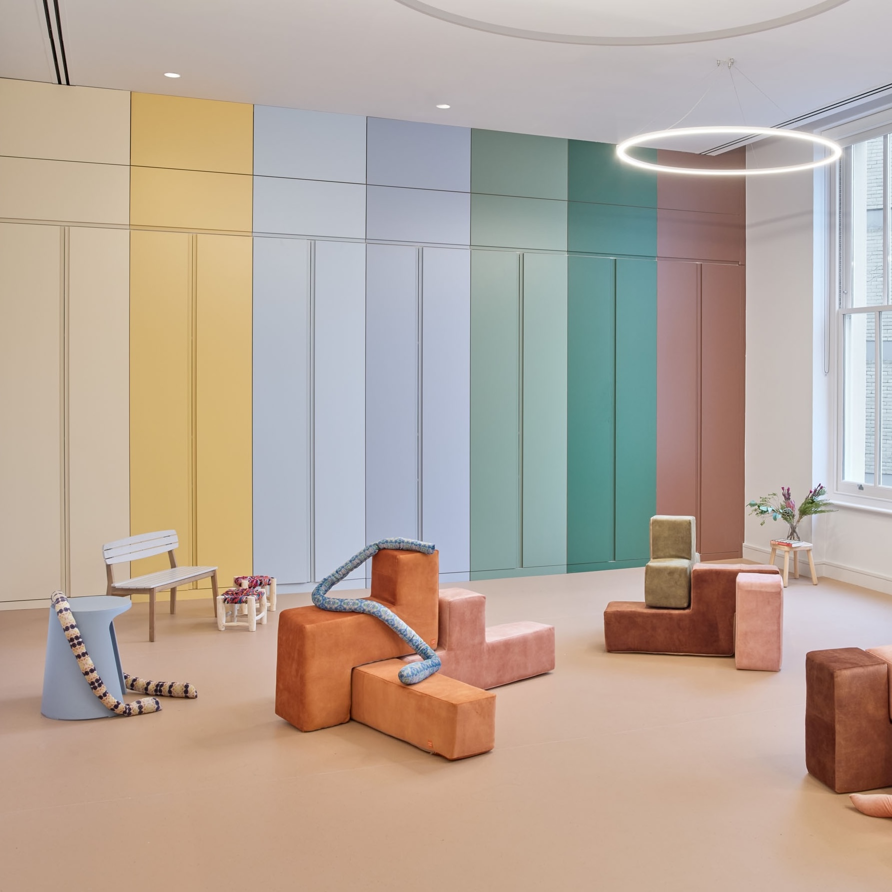 Plykea Formica plywood doors with matching J-Profile handles for IKEA Pax