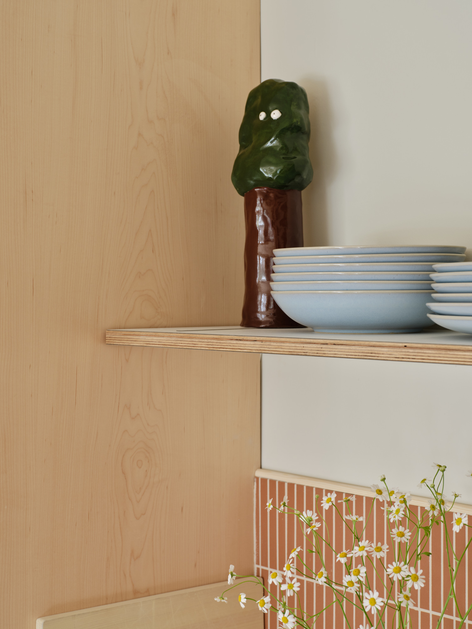 Plykea maple-veneered birch plywood kitchen 