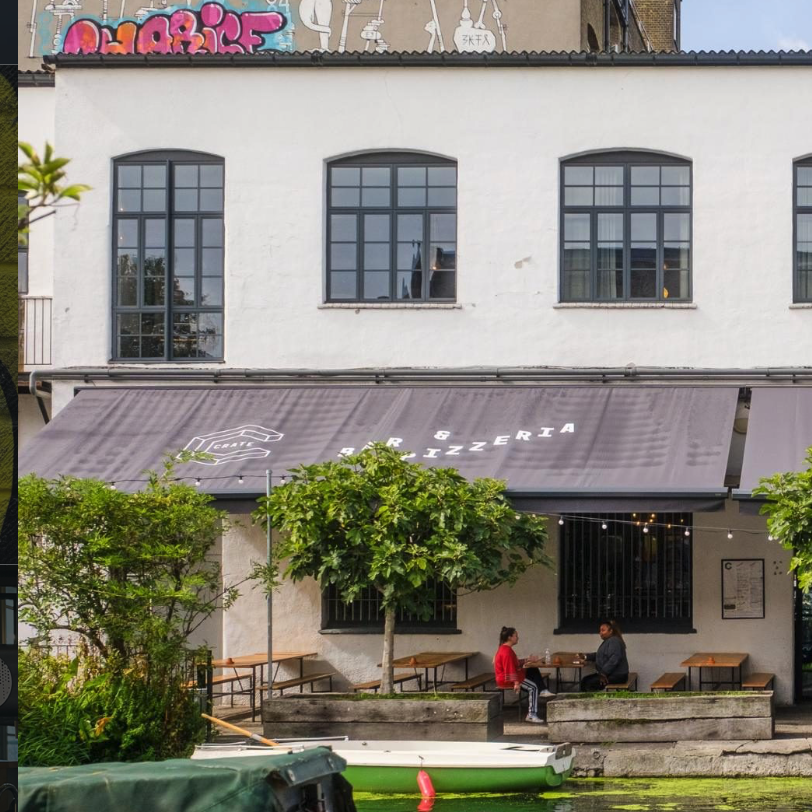 Canalside at CRATE bar and pizzeria