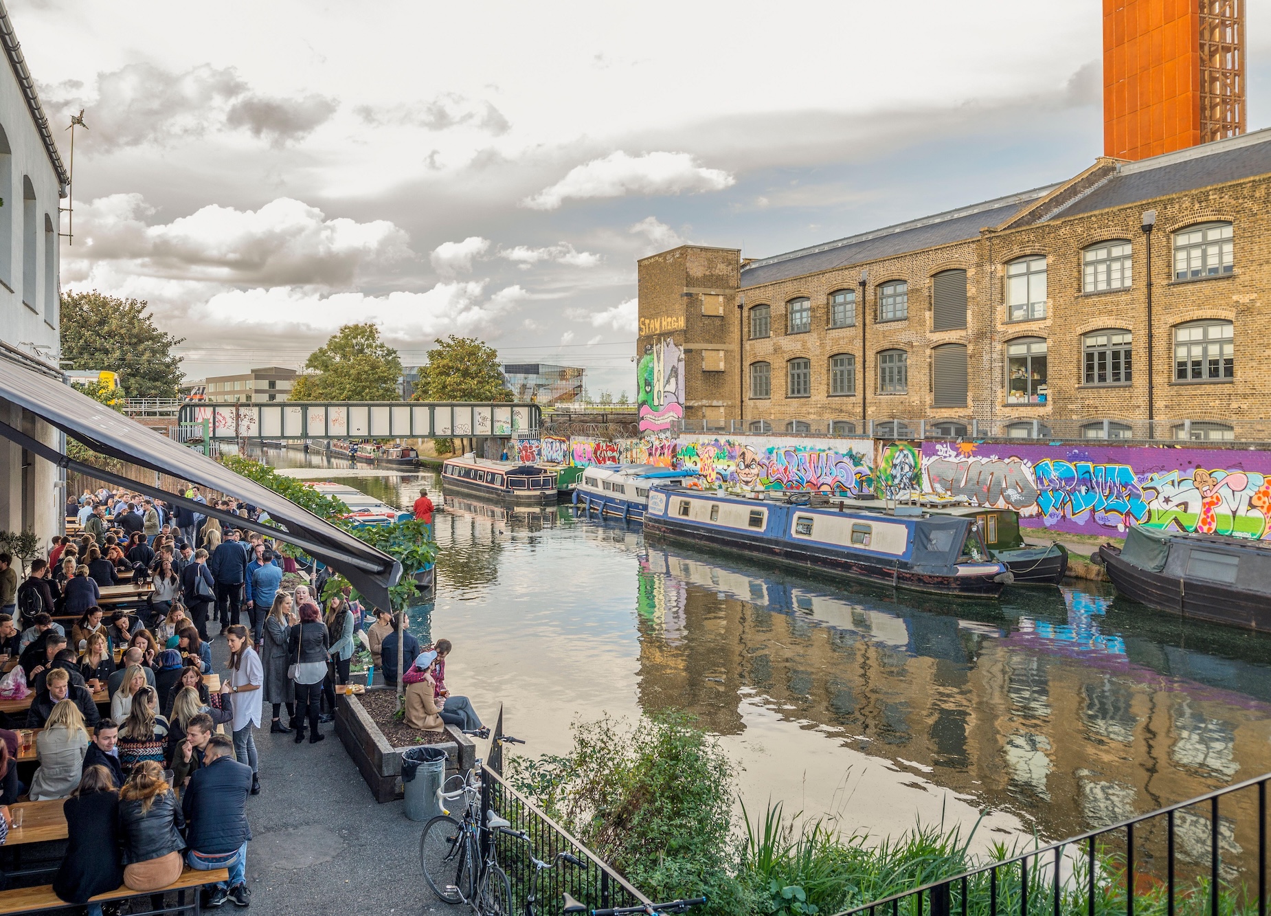 Hackney Wick canalside