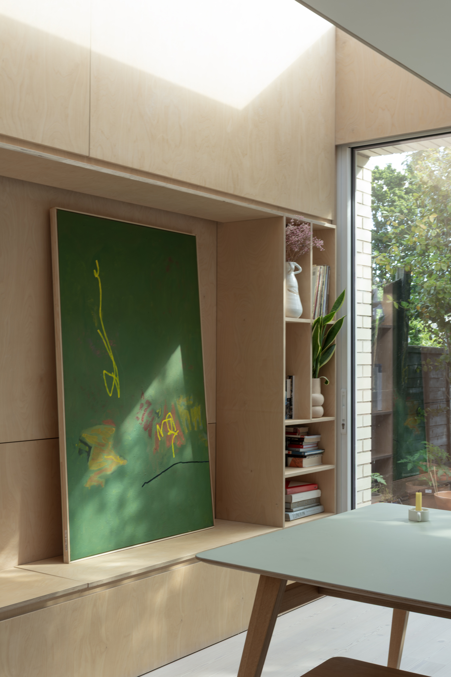 Raf Zora Architects birch plywood joinery