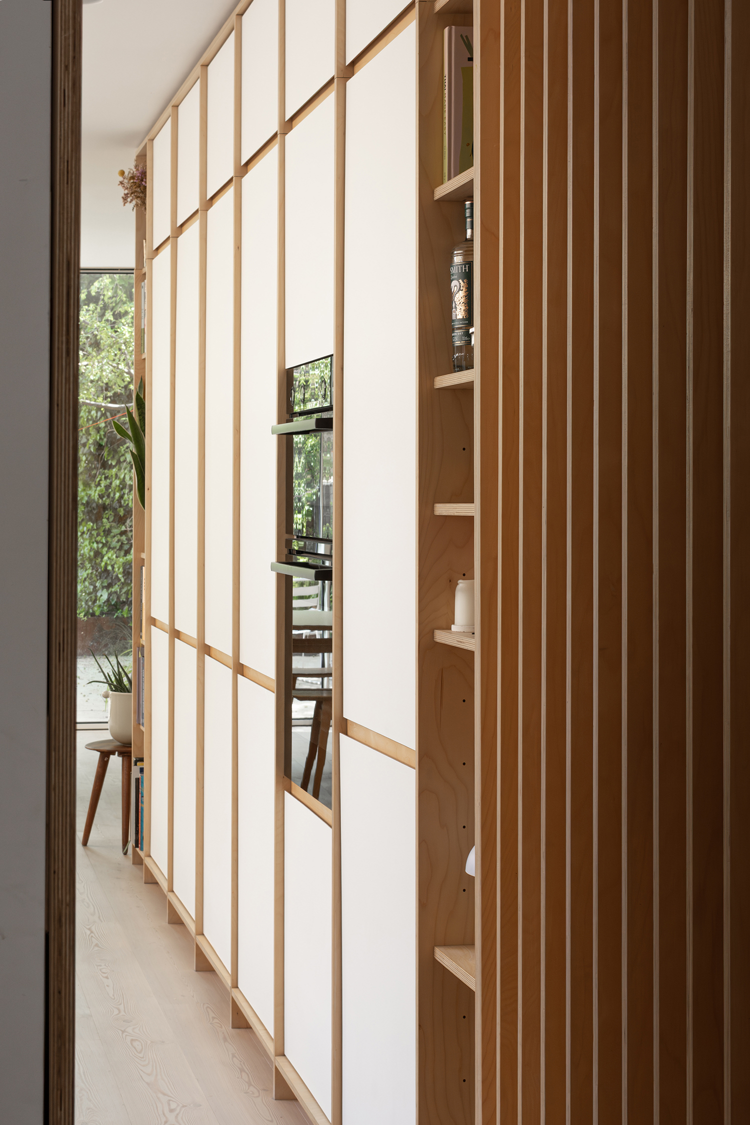 Plykea Fenix faced birch plywood kitchen