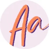 Script font with drop shadow