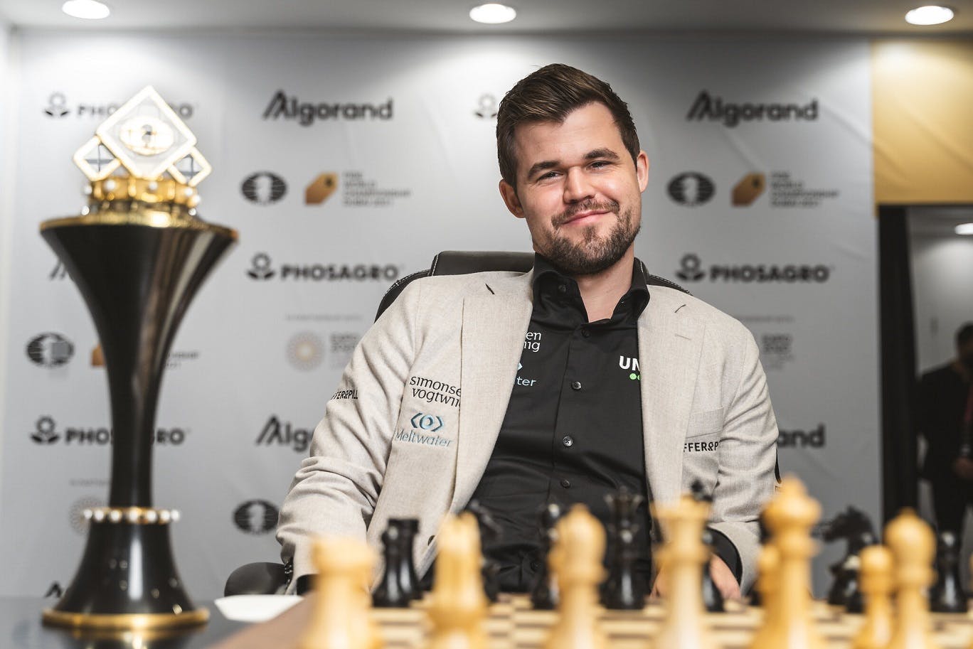 CHESSMagnus Carlsen World Champion,Norway