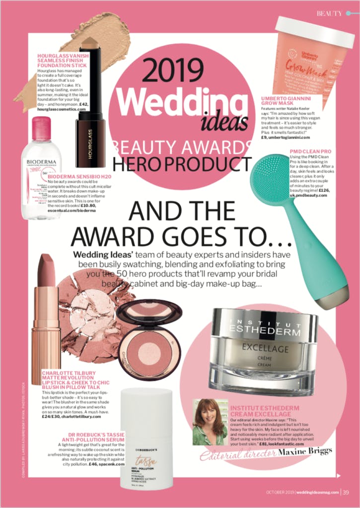 2019 Wedding ideas: Beauty Award Hero Product featuring the PMD Clean