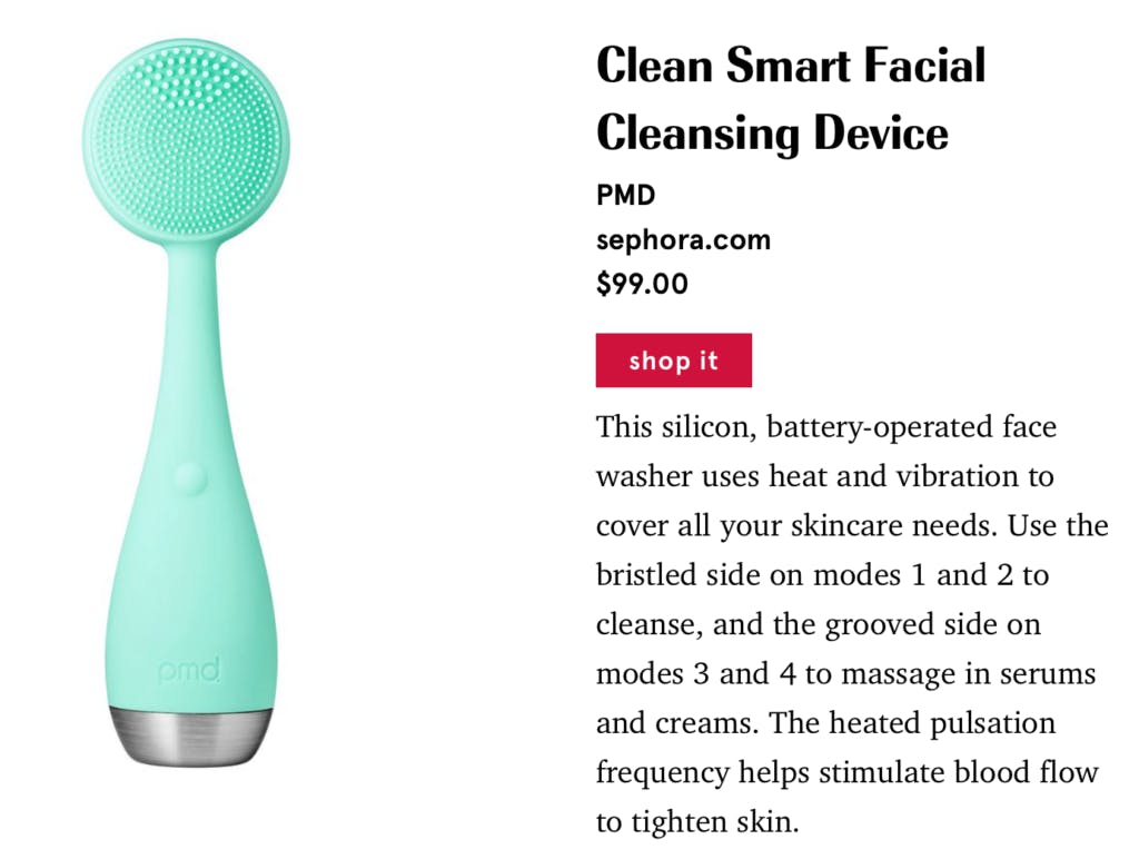 PMD Clean Pro featured on Marie Claire