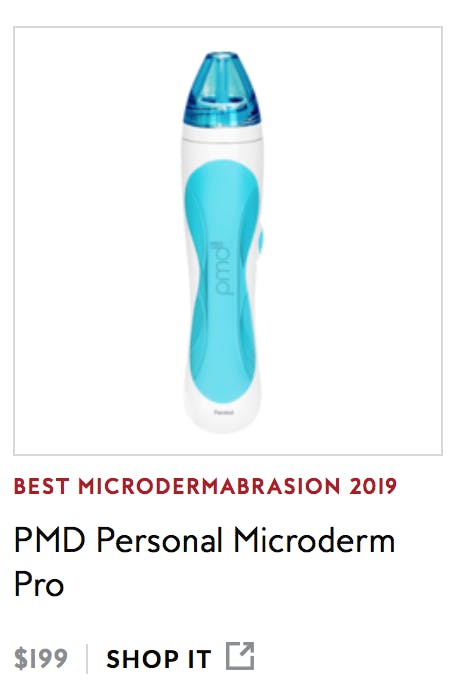 PMD Personal Microderm Pro featured in InStyle