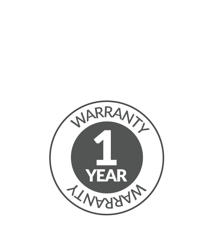 1 Year Warranty