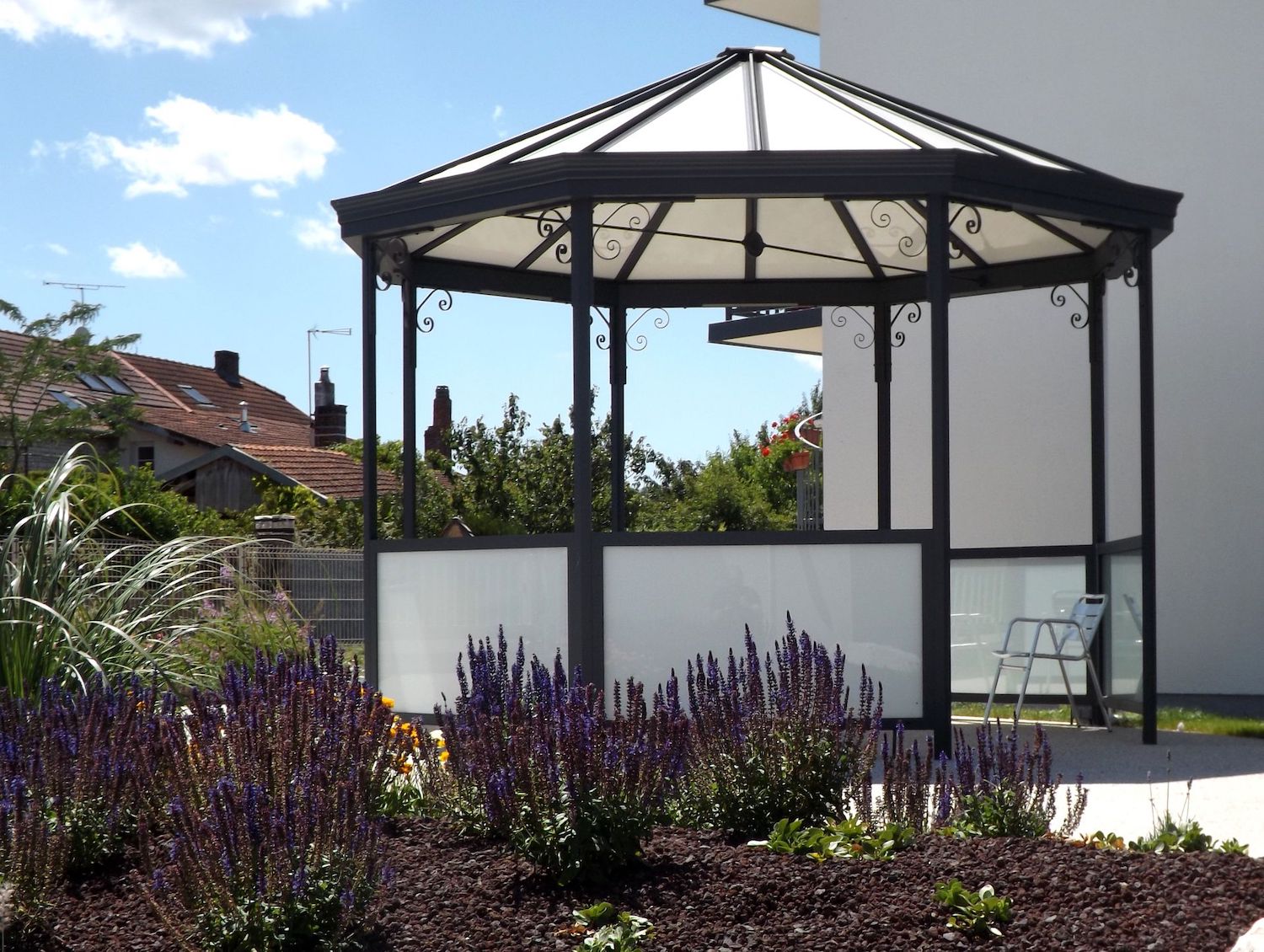 rideau pour kiosque exterieur