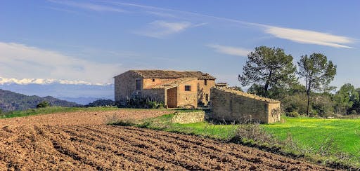 Algar - La zone agricole du PLU