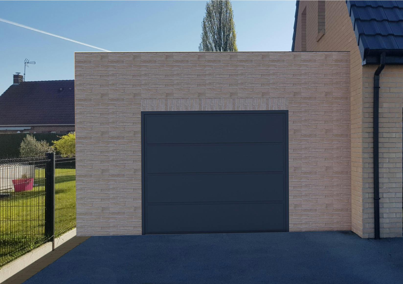 garage accolé à la maison