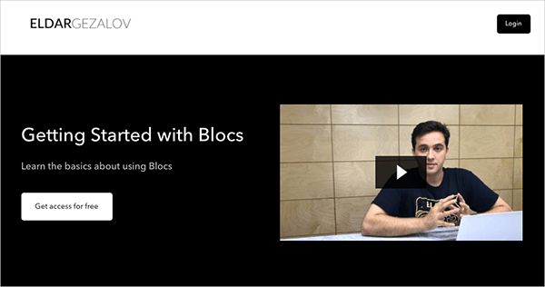 Getting Started with Blocs