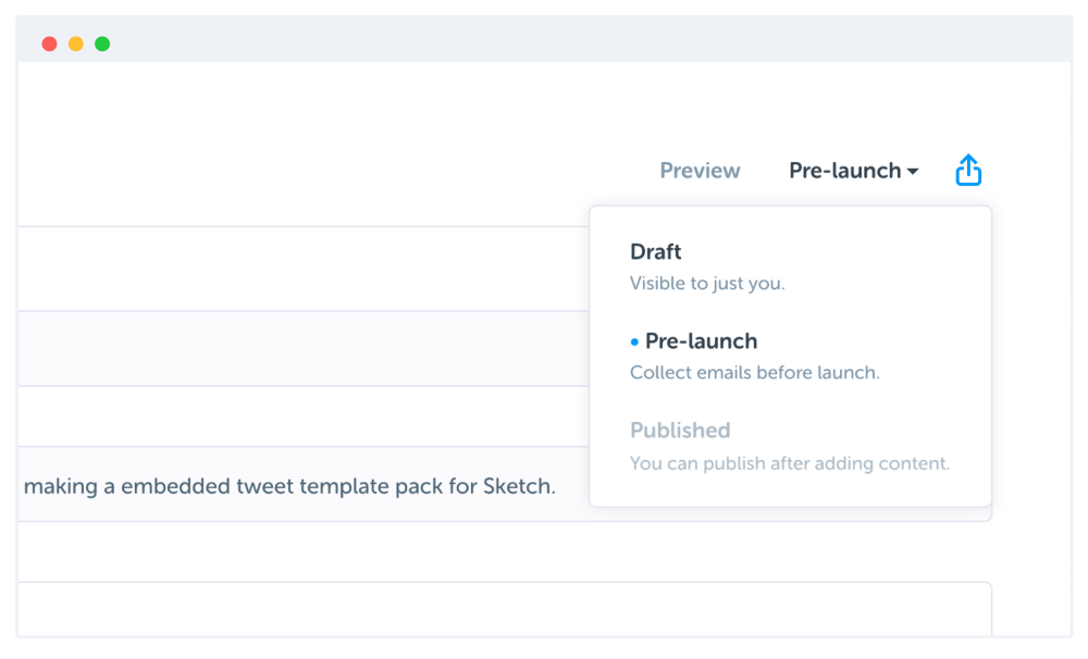Podia admin pre-launch