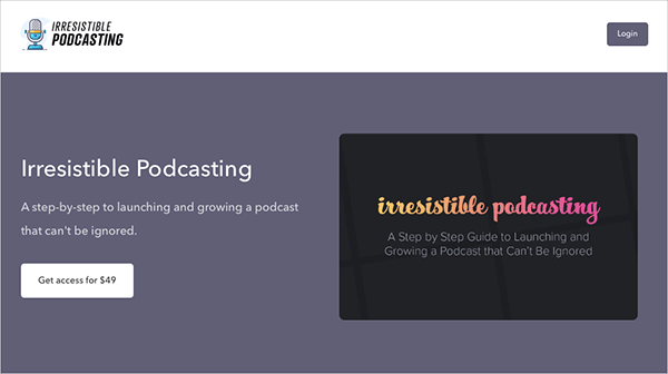 Irresistible Podcasting
