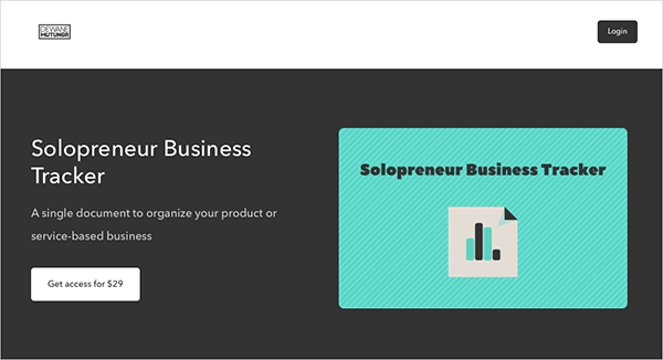 Solopreneur Business Tracker