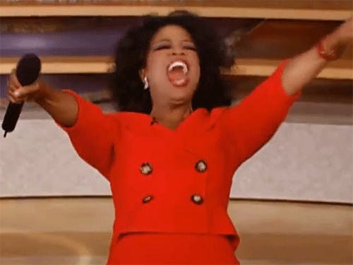 Oprah - You get a car! You get a car!
