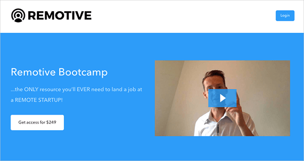 Remotive Bootcamp