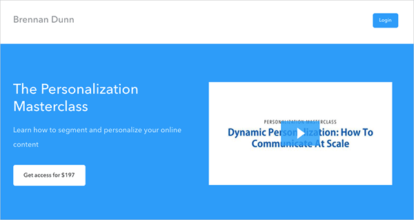 The Personalization Masterclass