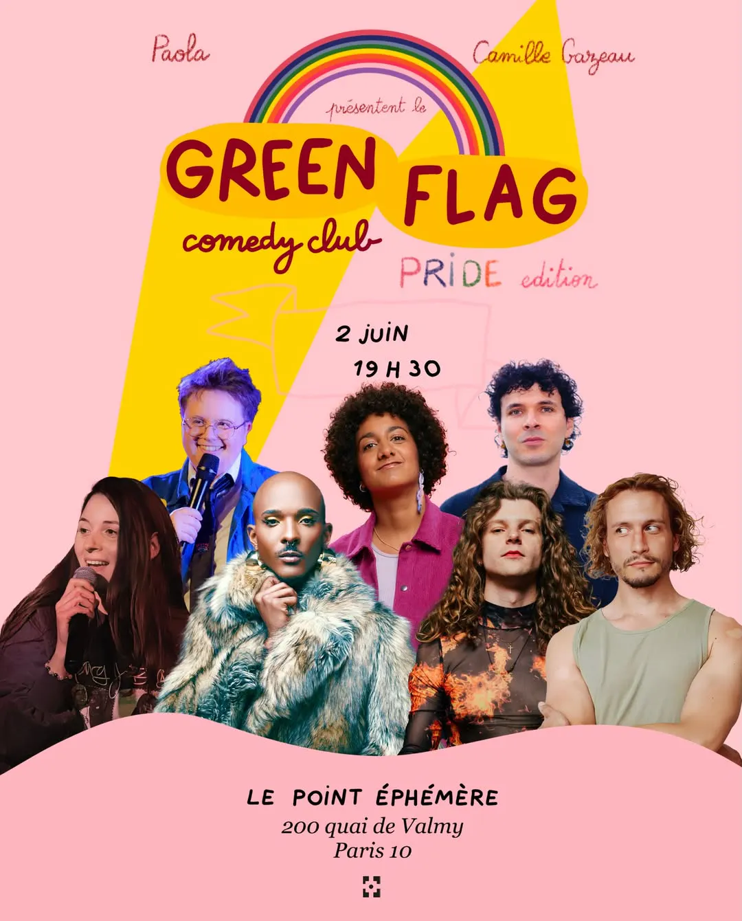 Green Flag Comedy Club : Edition spéciale pour le Pride Month