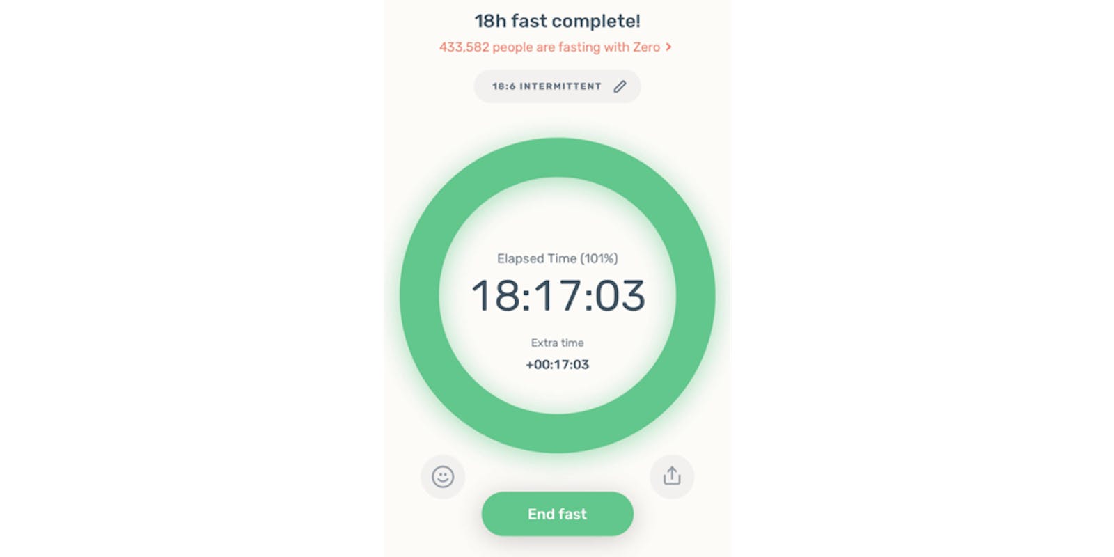 in-app example of building a community