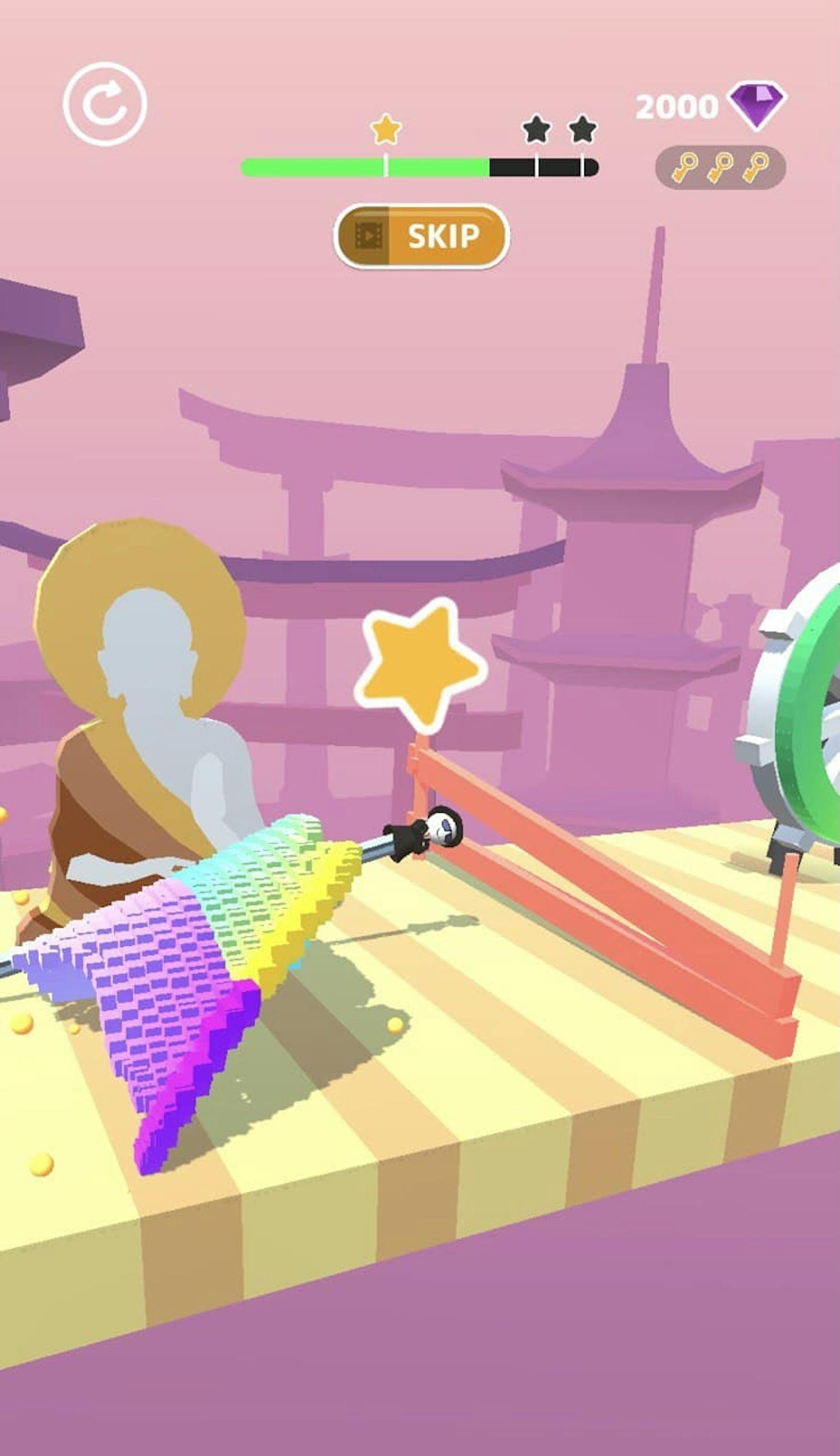 Screenshot of Ducky's Mr. Slice mobile game