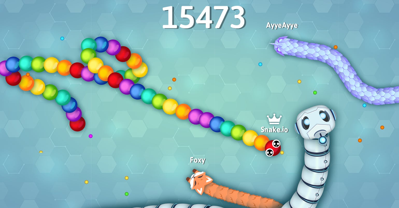 Biggest Snake Dying Like A Noob In Snake.io!