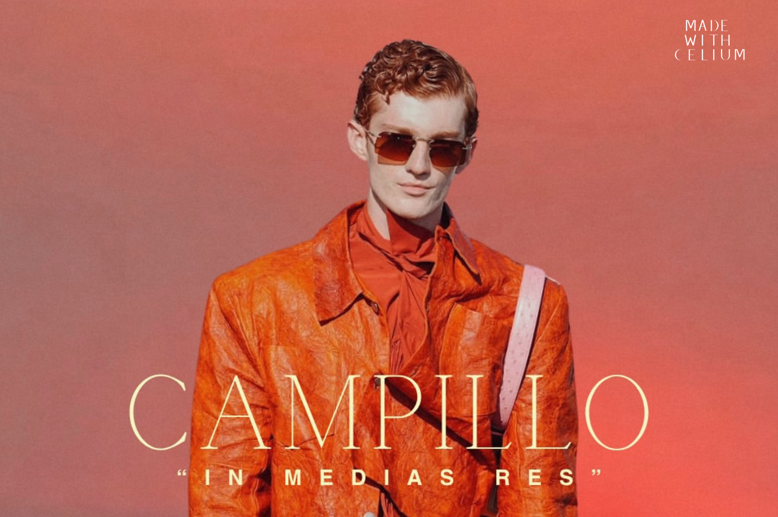 CAMPILLO SS27 transforms Celium™ from cultivated cellulose into three runway looks at New York Fashion Week.