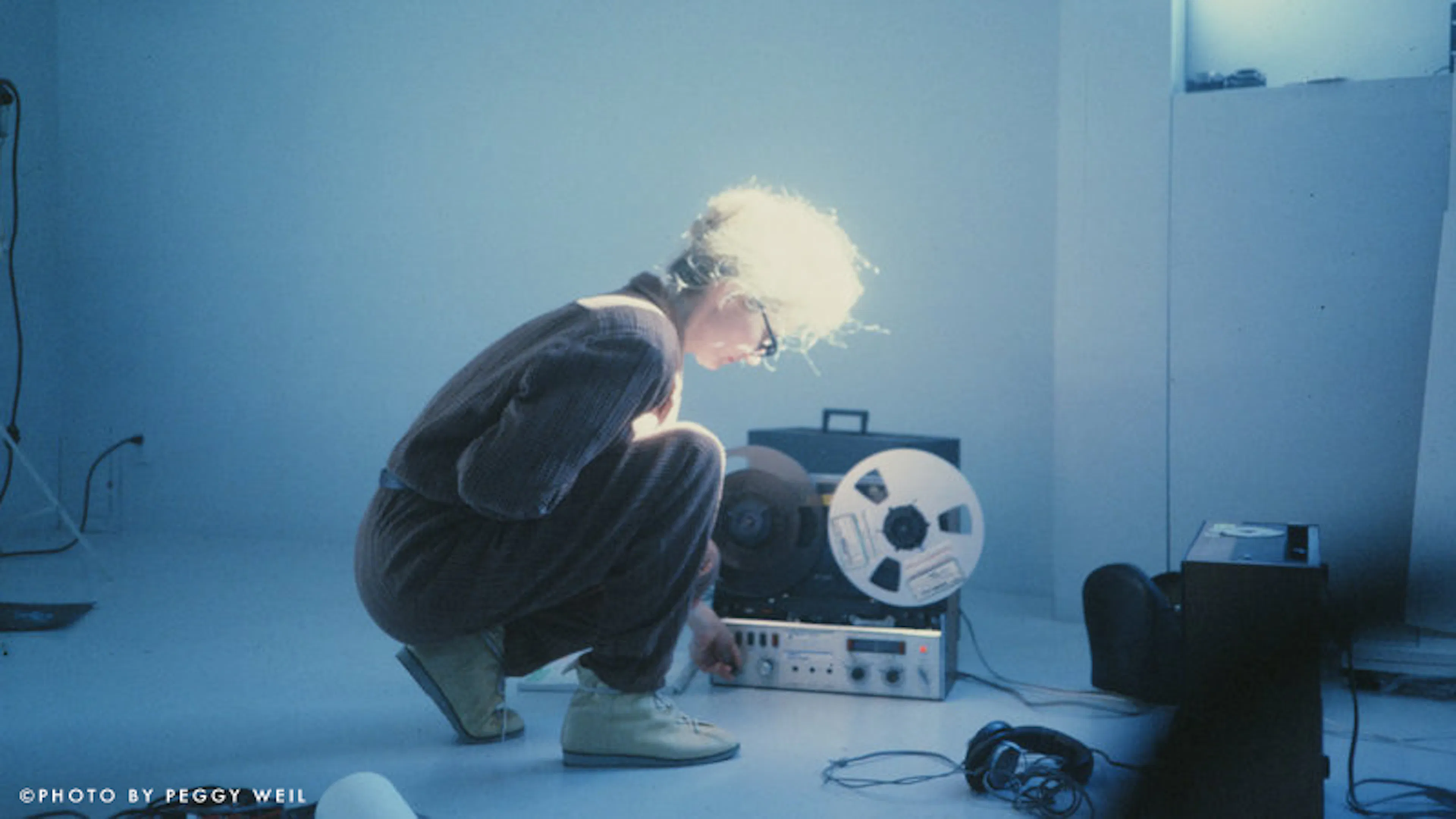 The official promotional photograph for Sisters with Transistors. 